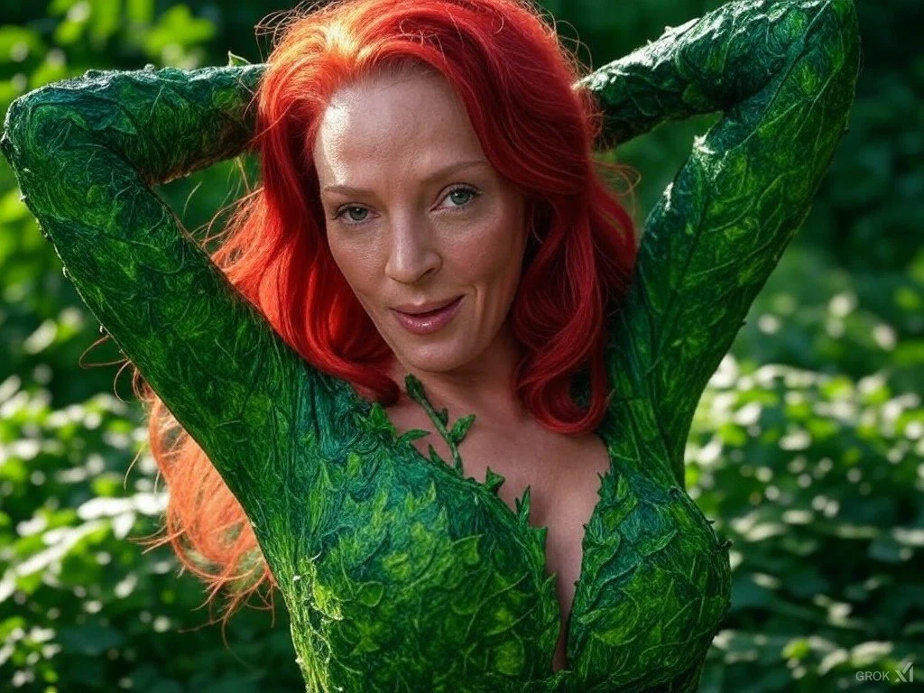 Celebrity Uma as Poison Ivy Ai image 9