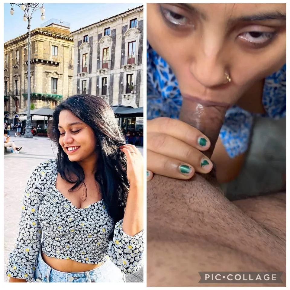 Beautiful Brown Indian Slut Wife Shared by Hubby on Kik image 10