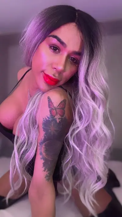 Latina Trans Playing Around WIth Her 24cm Cock - Tranny Trap Tgirl Ts Shemale Trans Sissy cover image