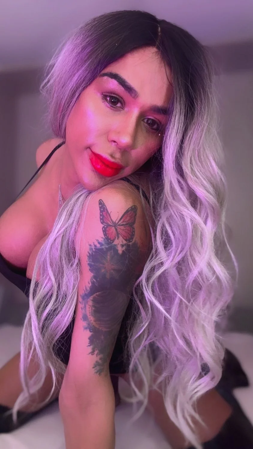 Latina Trans Playing Around WIth Her 24cm Cock - Tranny Trap Tgirl Ts Shemale Trans Sissy main image