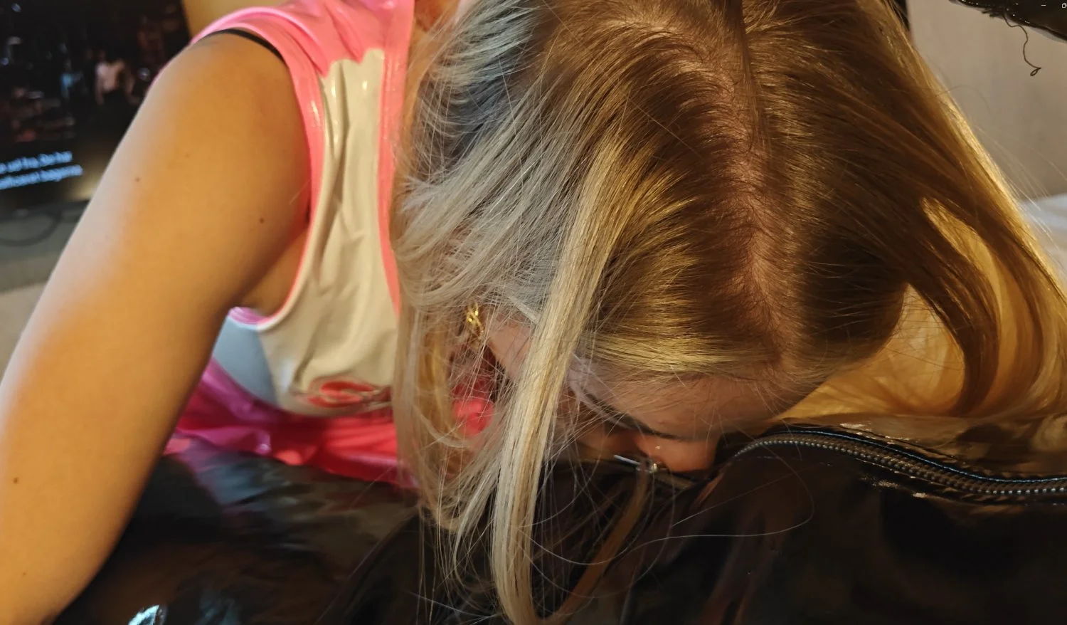 GF fucked in PVC image 30