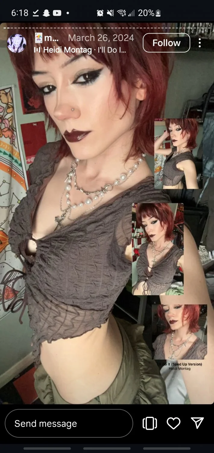 Hot emo slut image 12