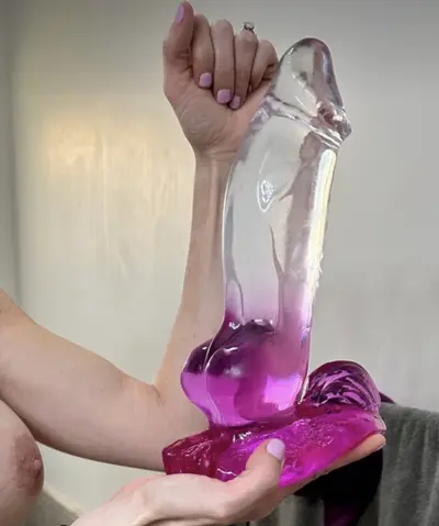 Dragon Dildo Demolishes WIFES PRETTY CUNT cover image