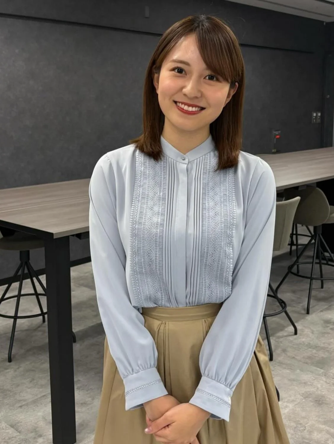 🔚Japanese　顔抜き　アナウンサー　三山賀子　ソフトエロ　一発やりたい image 11