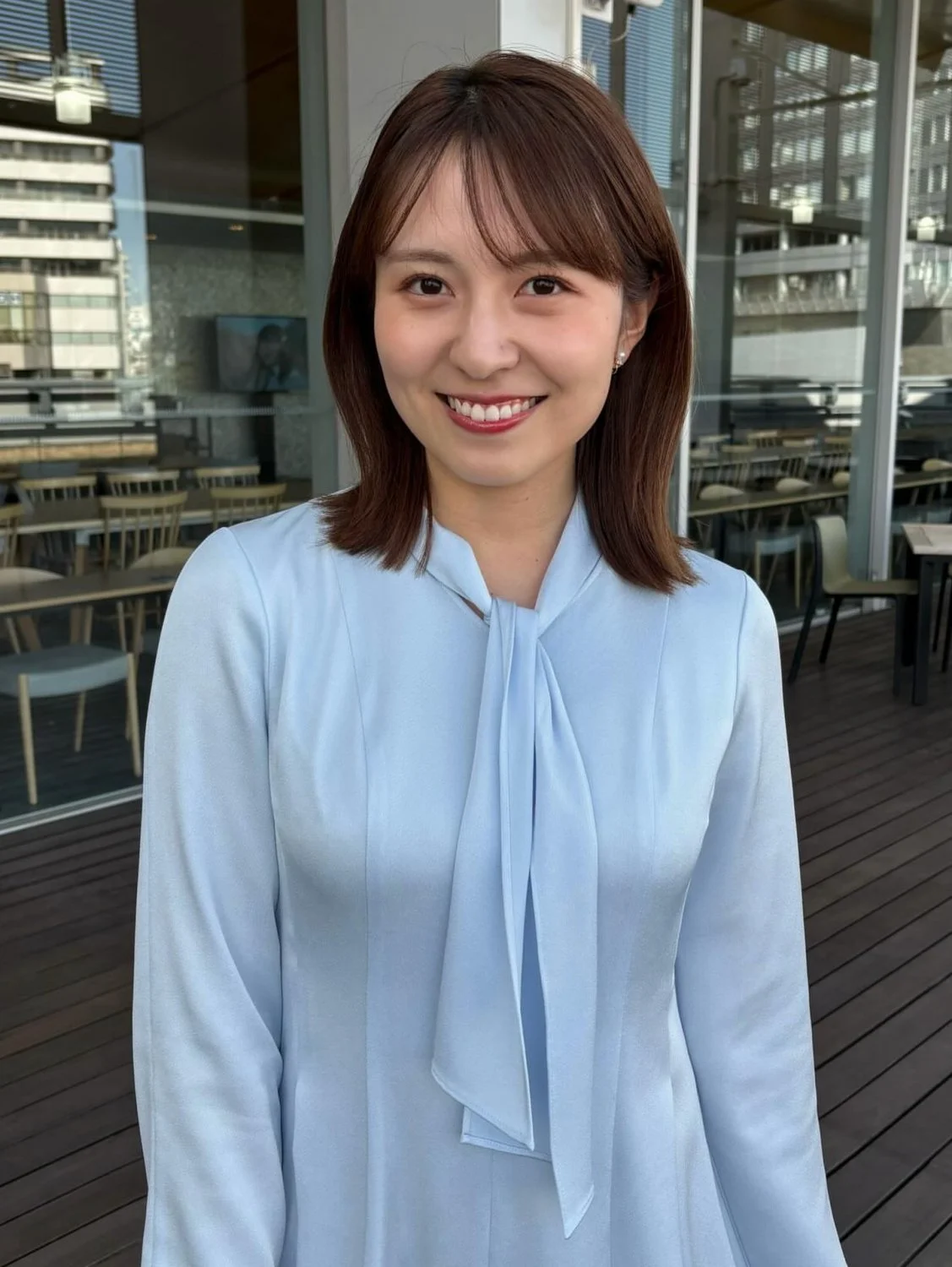 🔚Japanese　顔抜き　アナウンサー　三山賀子　ソフトエロ　一発やりたい image 25