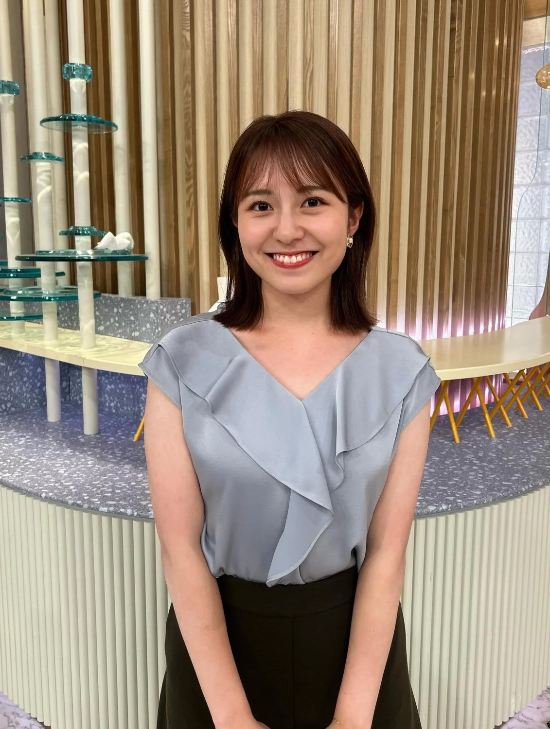 🔚Japanese　顔抜き　アナウンサー　三山賀子　ソフトエロ　一発やりたい image 28