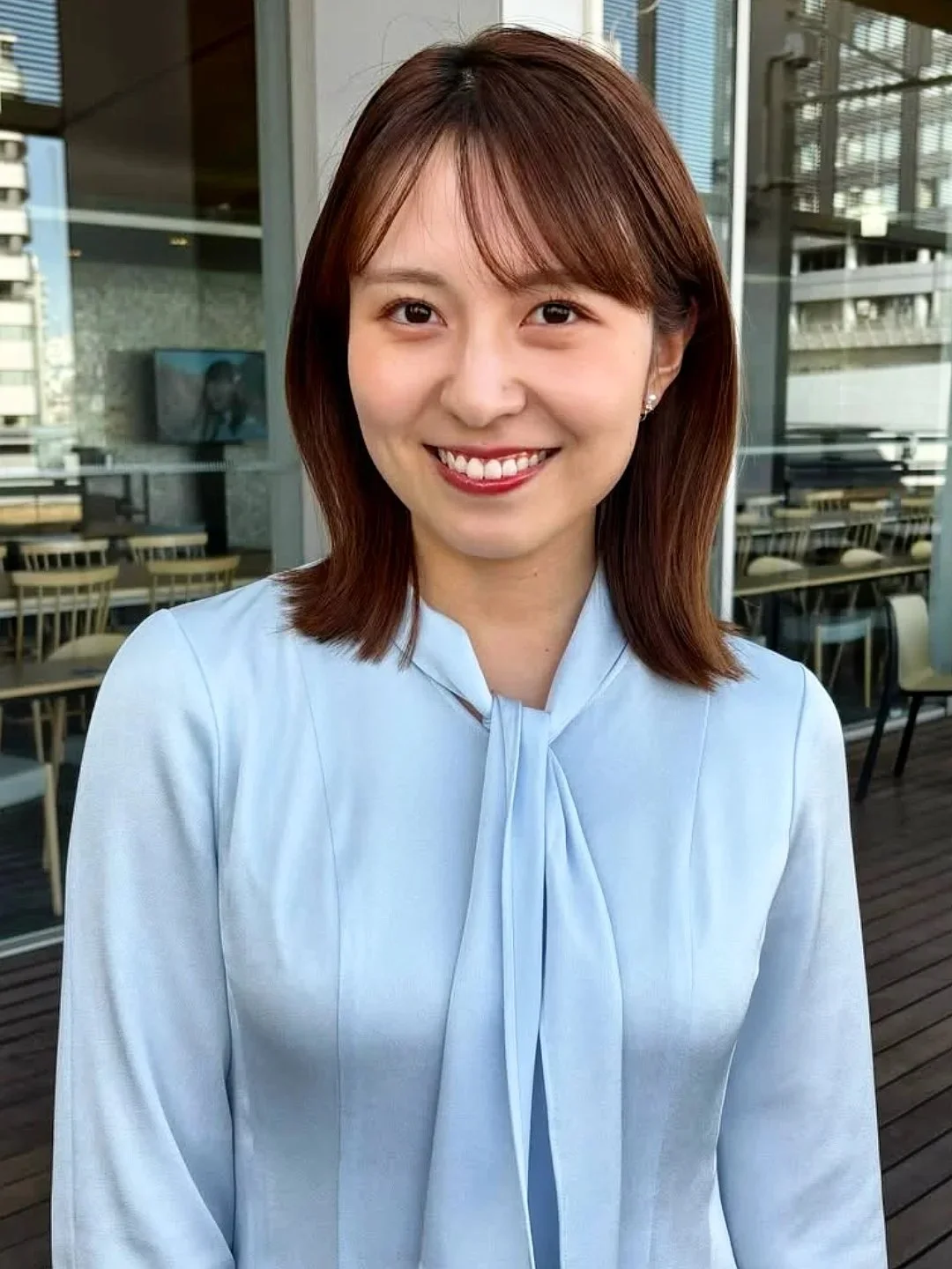 🔚Japanese　顔抜き　アナウンサー　三山賀子　ソフトエロ　一発やりたい image 34