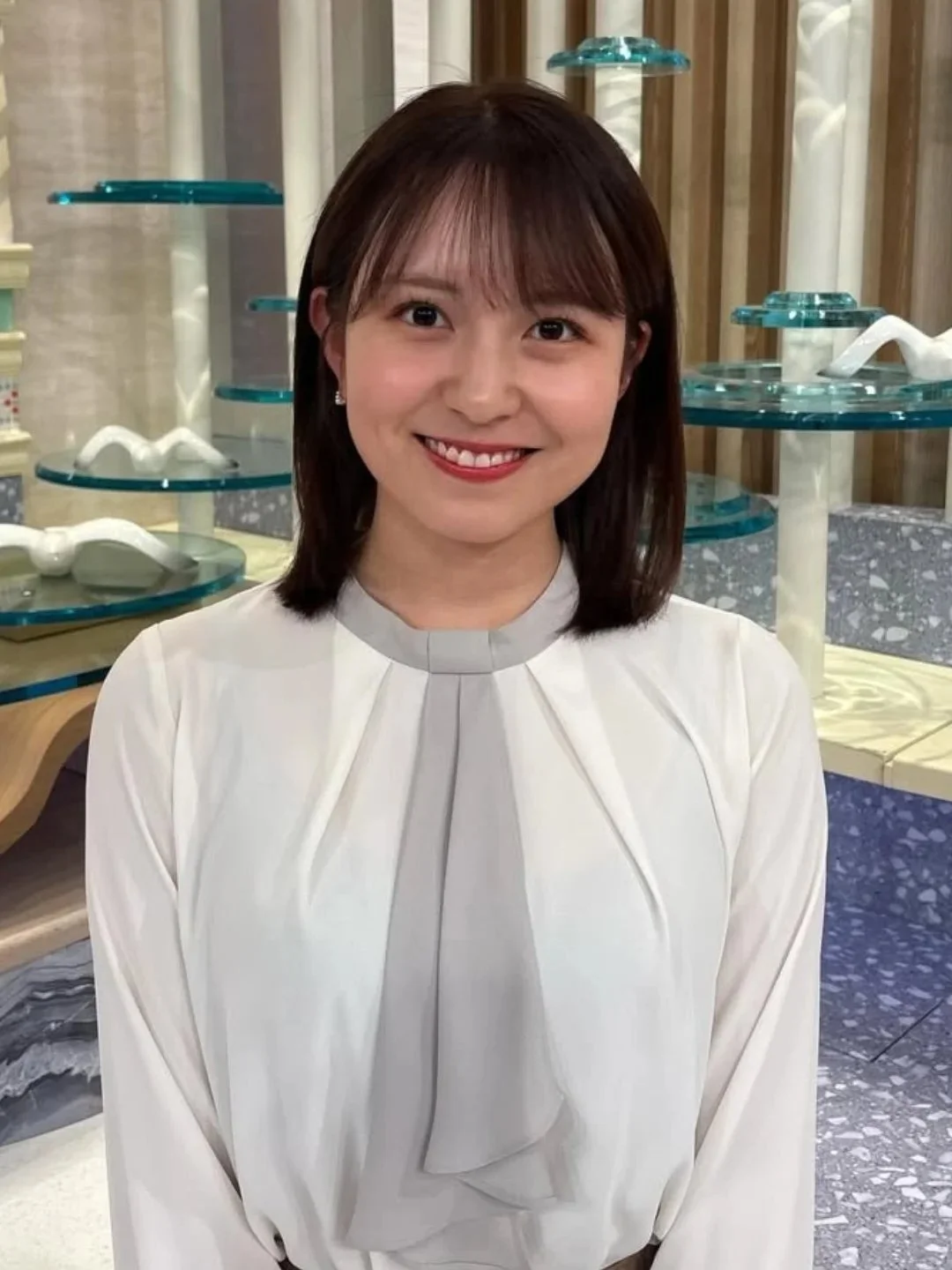 🔚Japanese　顔抜き　アナウンサー　三山賀子　ソフトエロ　一発やりたい image 41
