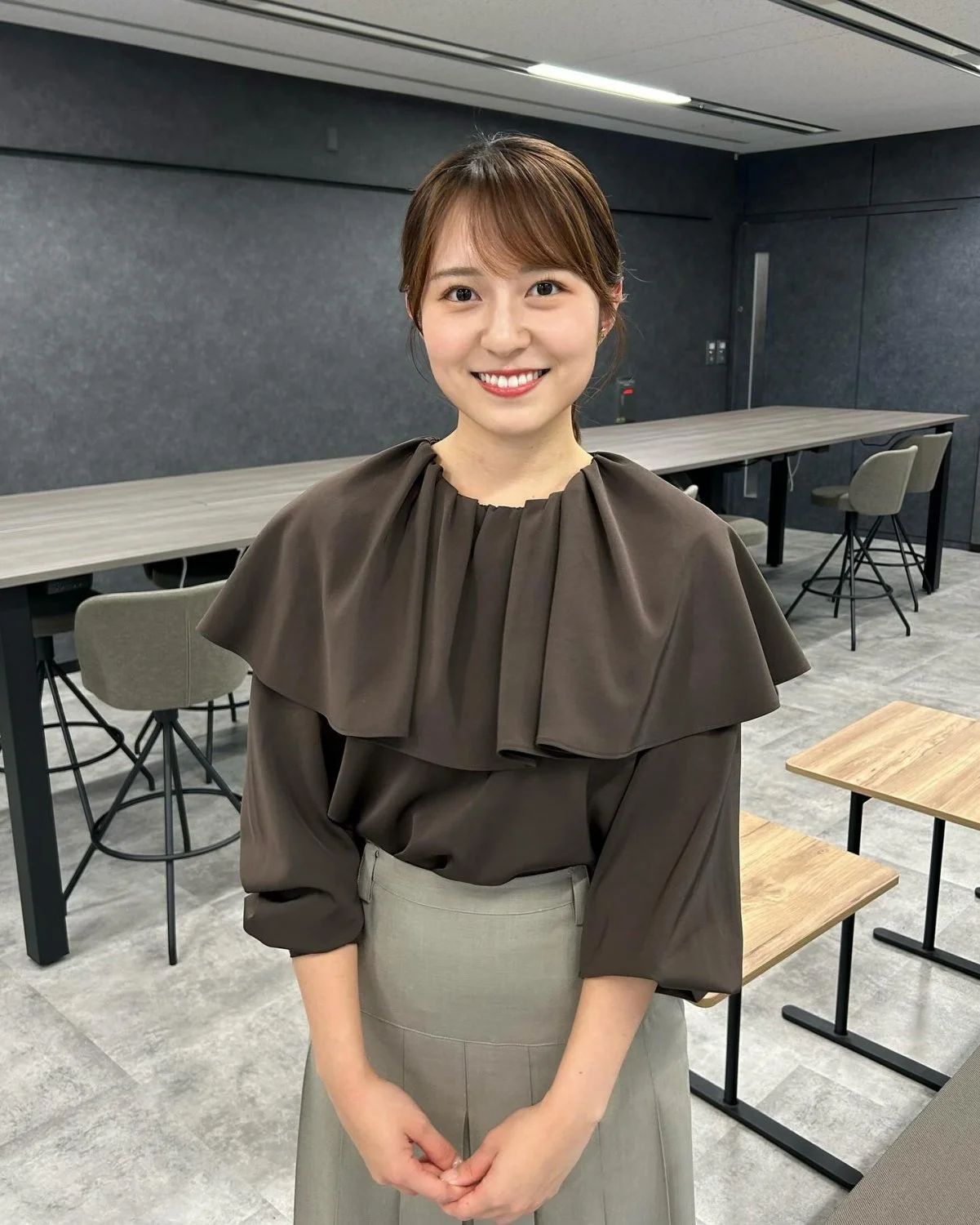 🔚Japanese　顔抜き　アナウンサー　三山賀子　ソフトエロ　一発やりたい image 46