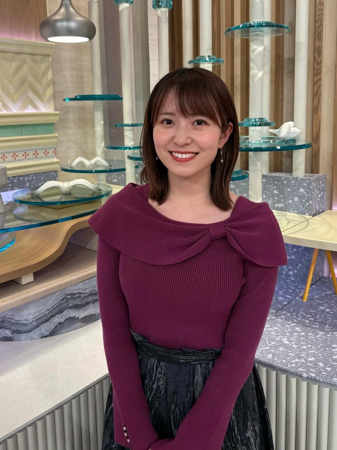 🔚Japanese　顔抜き　アナウンサー　三山賀子　ソフトエロ　一発やりたい image 48