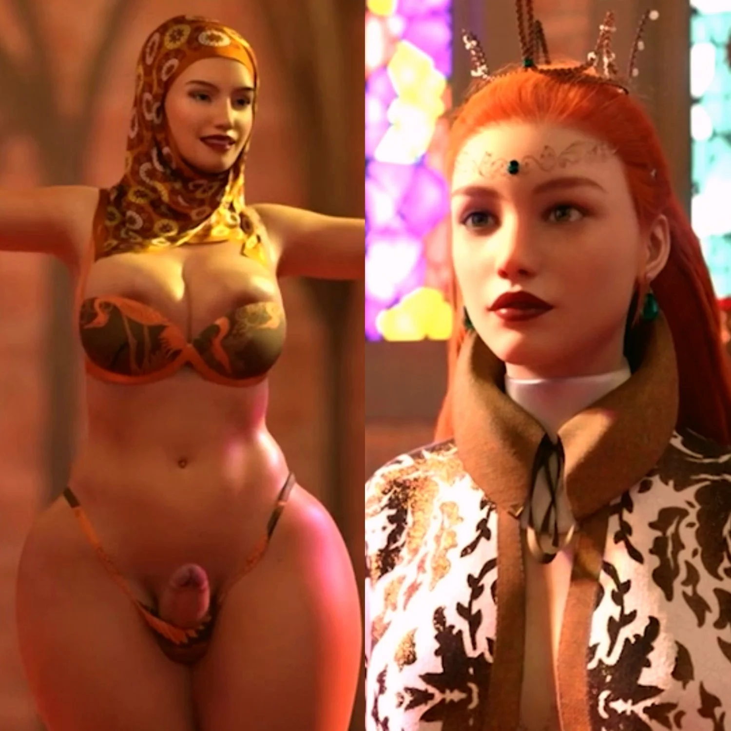 Queen wants to suck Arab dancer's dick image 2