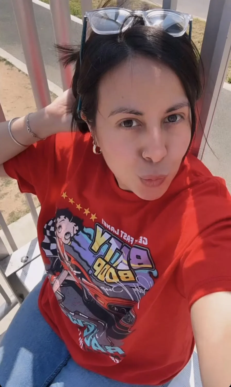 Nice Latina with sexy feet and body image 4
