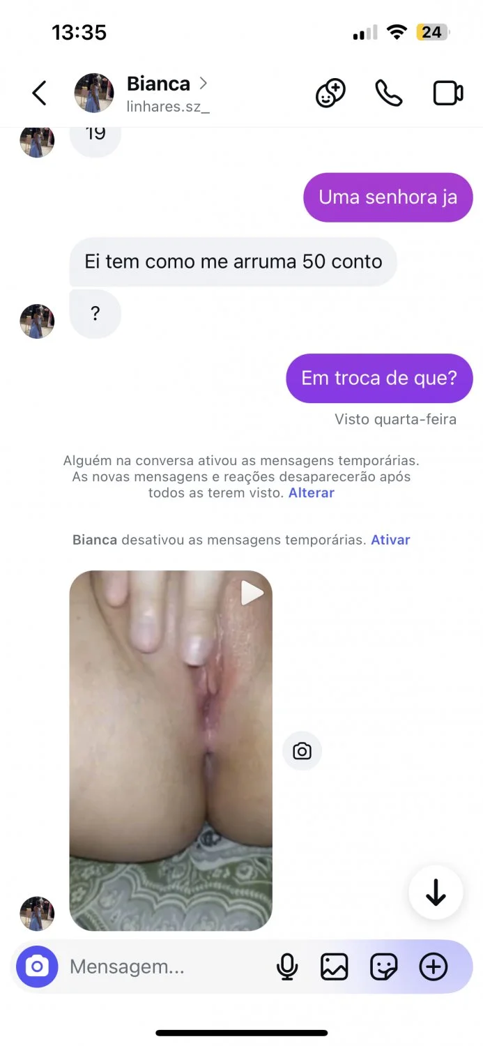 Novinha de 19 anos vazada por um seguidor, Nome da putinha e bianca linhares image 4