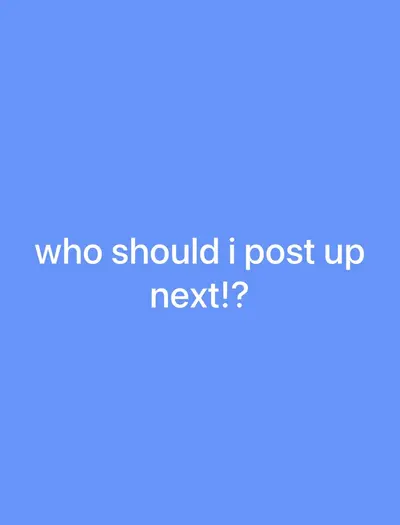 drop the name👇🏼 cover image