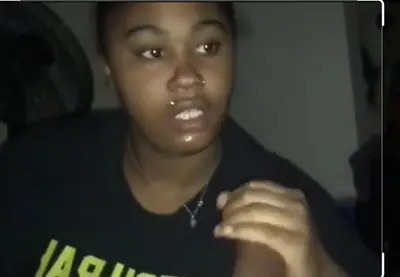 Bad mom facial interrupted...Bad mom caught mid facial cover image