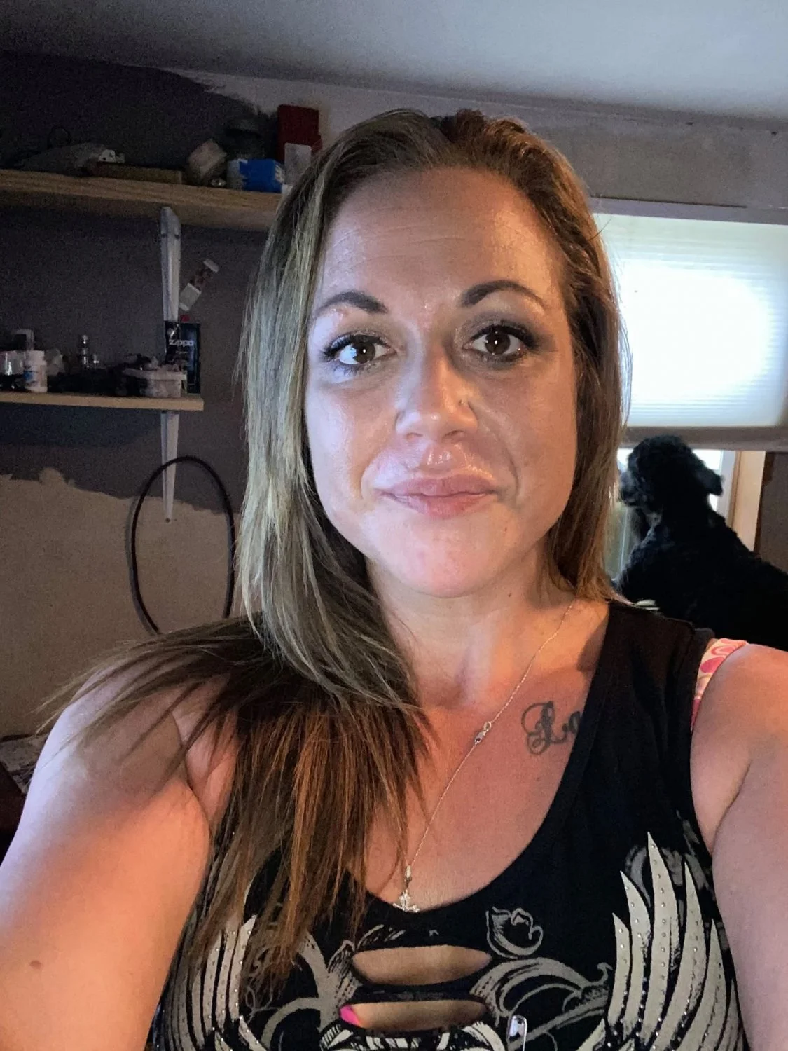 42 year old neighbor. Send videos of yall cumming to her image 3