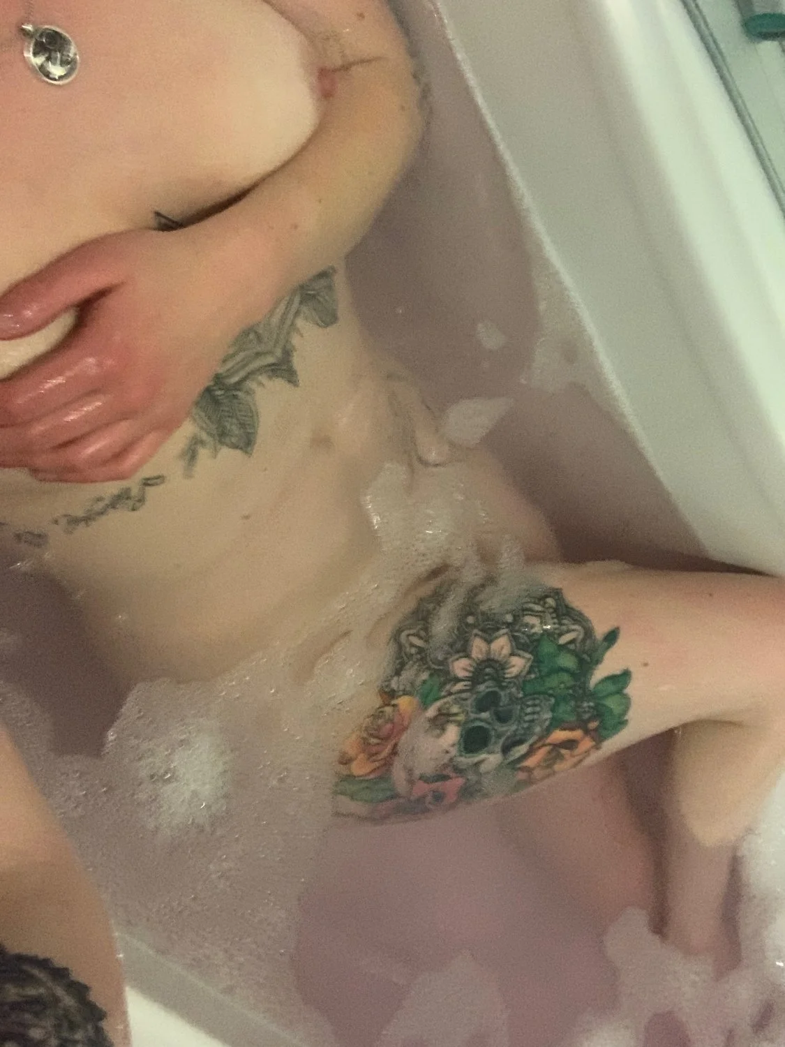 Horny British teen masturbates image 14