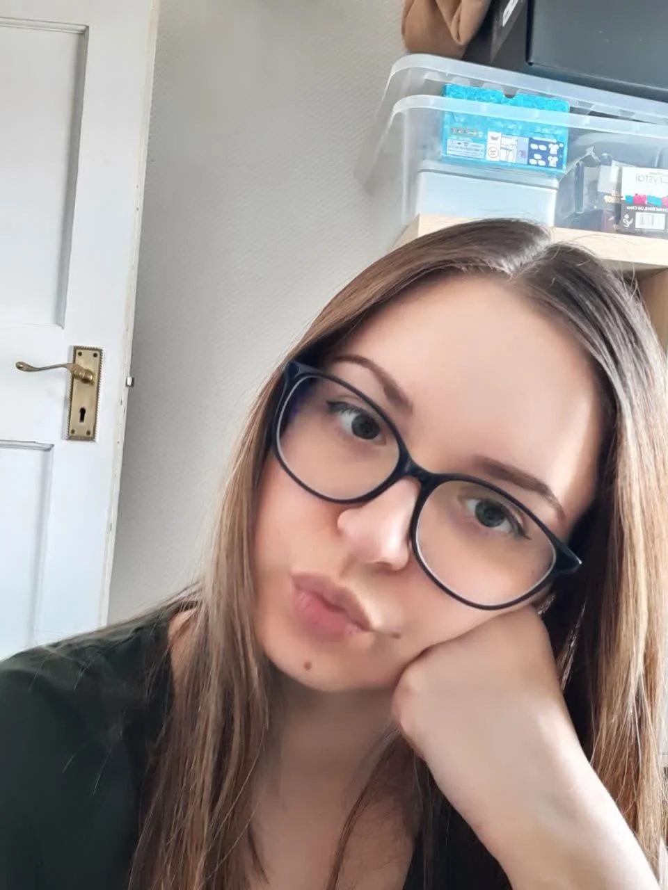Cheating girlfriend spreading her pussy for your cock image 24