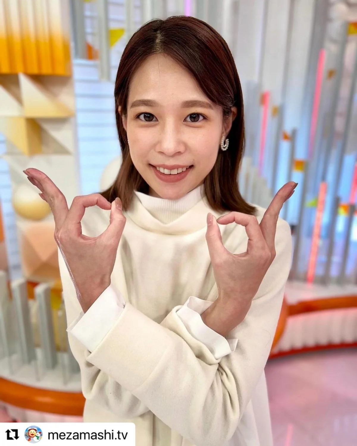 🔚Japanese　顔抜き　アナウンサー　鈴木唯　ソフトエロ　一発やりたい image 22