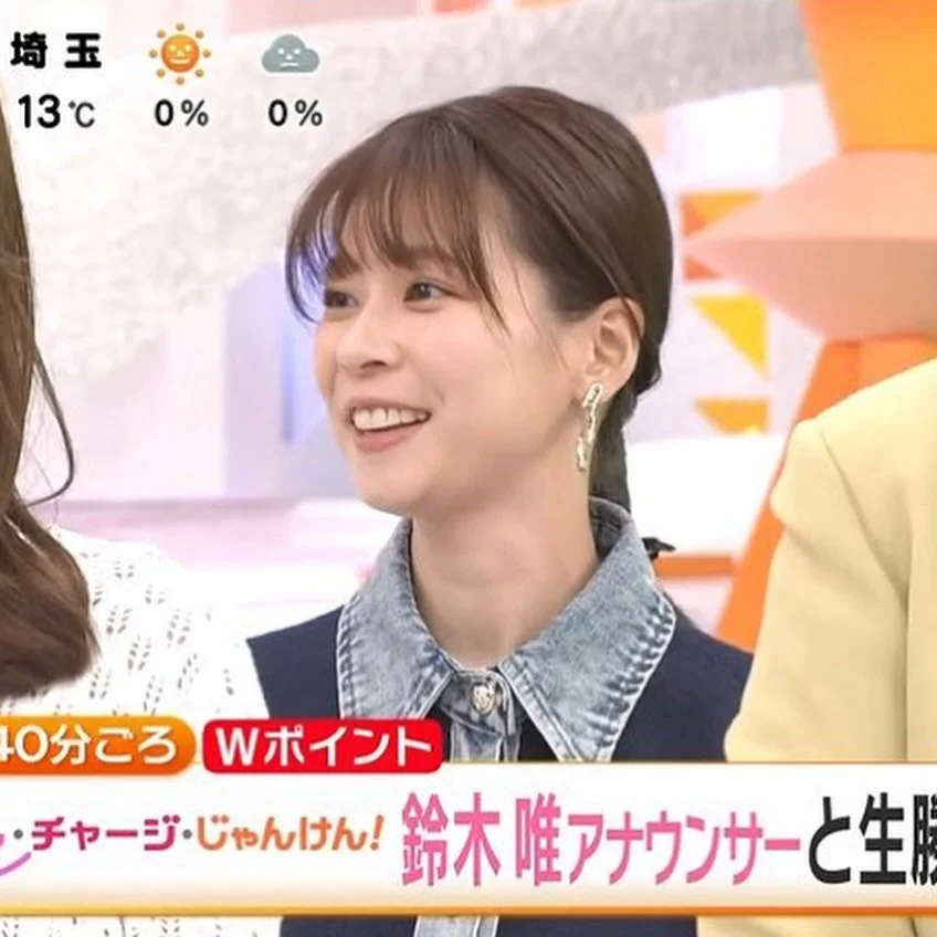 🔚Japanese　顔抜き　アナウンサー　鈴木唯　ソフトエロ　一発やりたい image 38