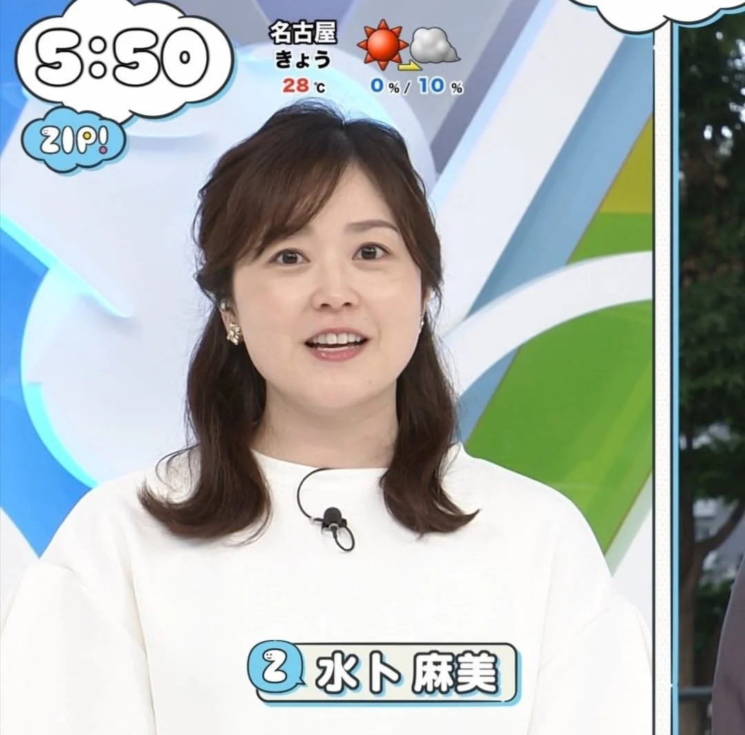🔚Japanese　顔抜き　アナウンサー　水卜麻美　ソフトエロ　一発やりたい image 18