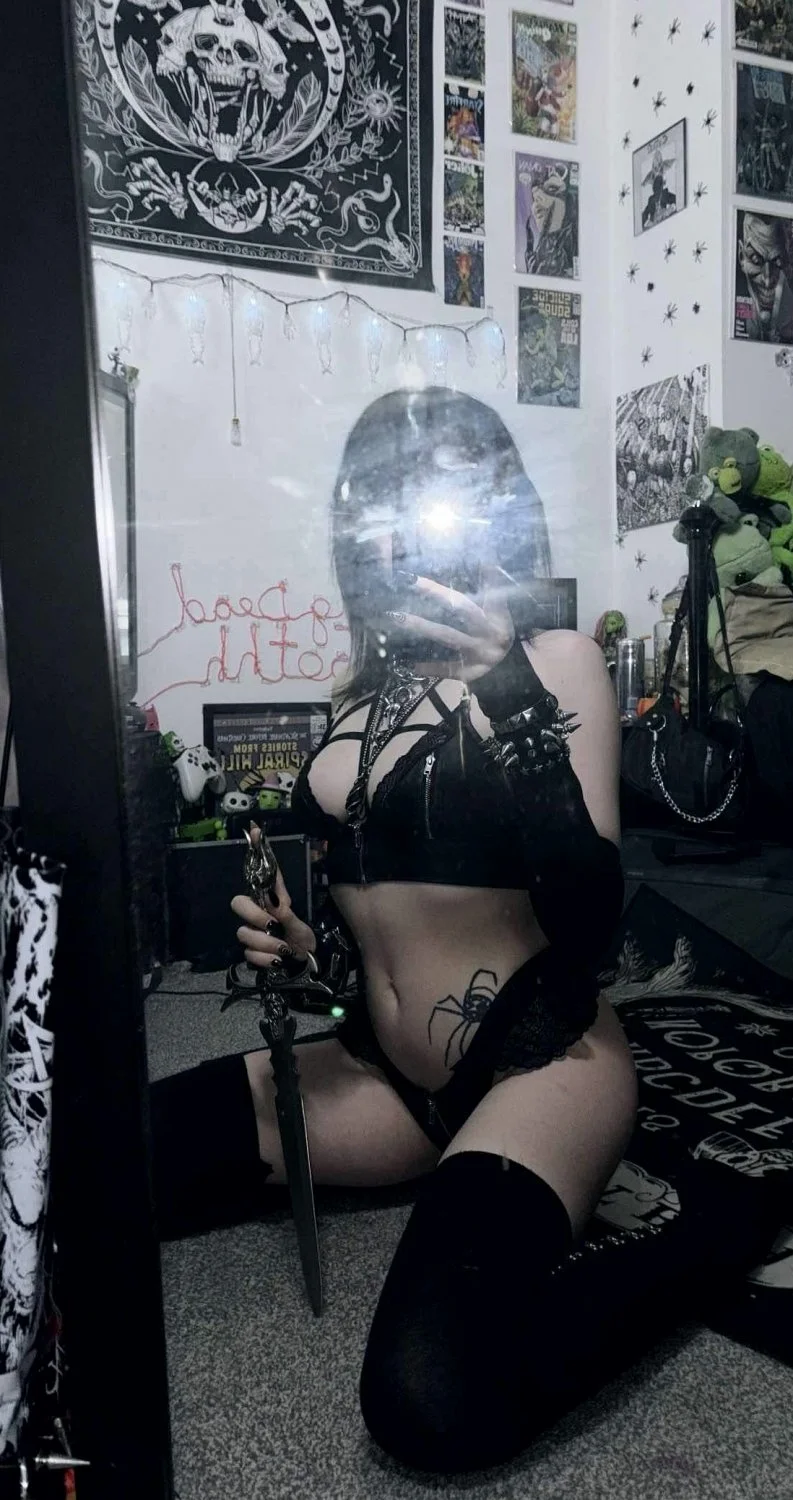 Serve your mistress and use your little dick to cum image 2