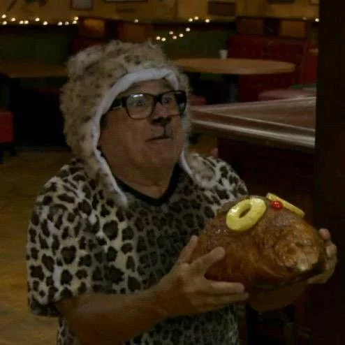 Fat ass n pussy in cheetah print image 2