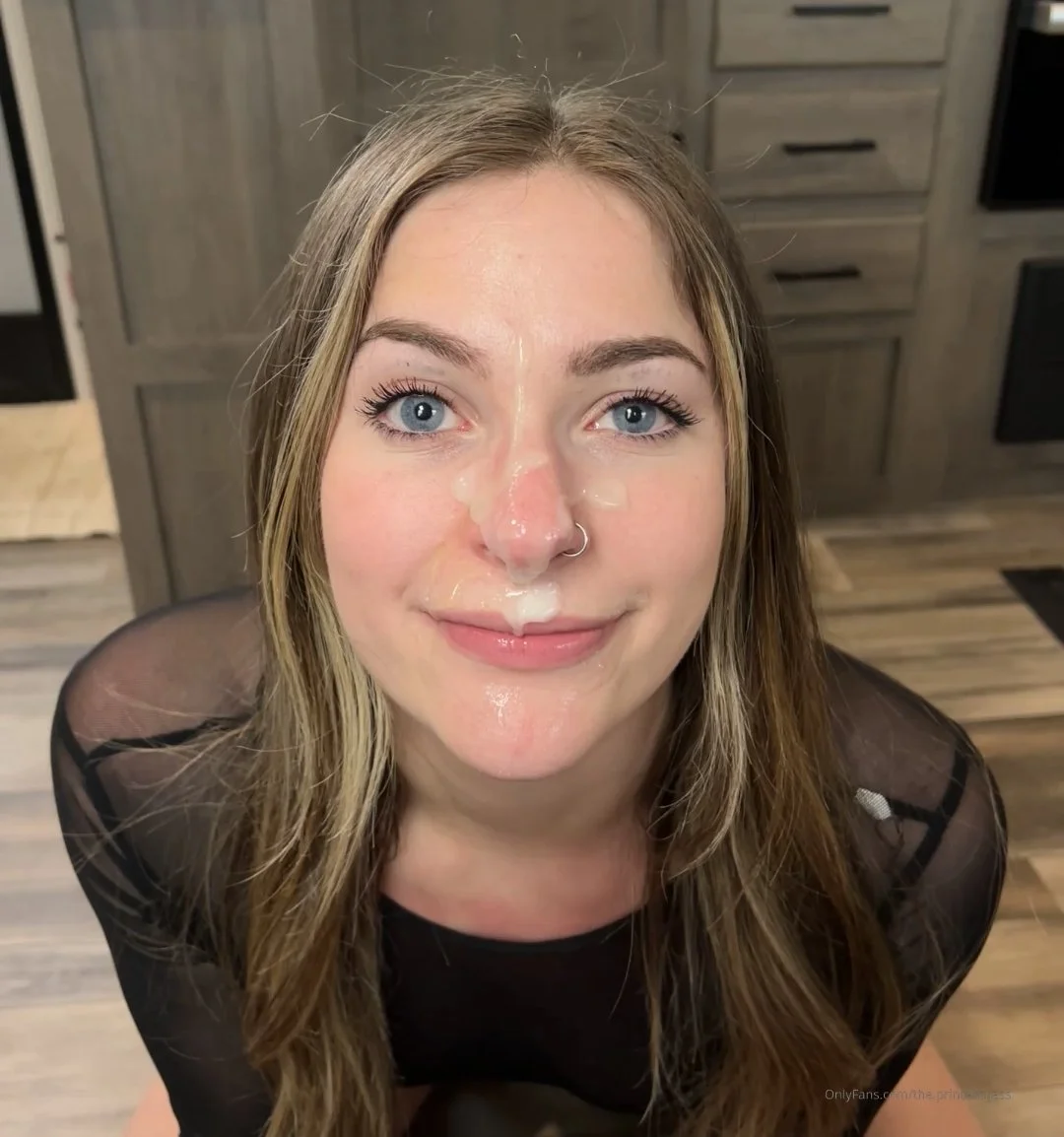 Sweet Sexy Teen Deep Eye Contact Blowjob for Facial Pov image 13