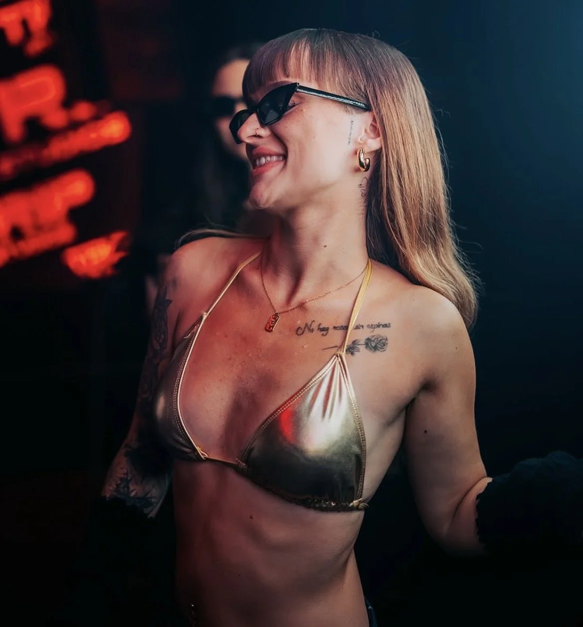 this bitch Nadine Otis is a cumslut image 1