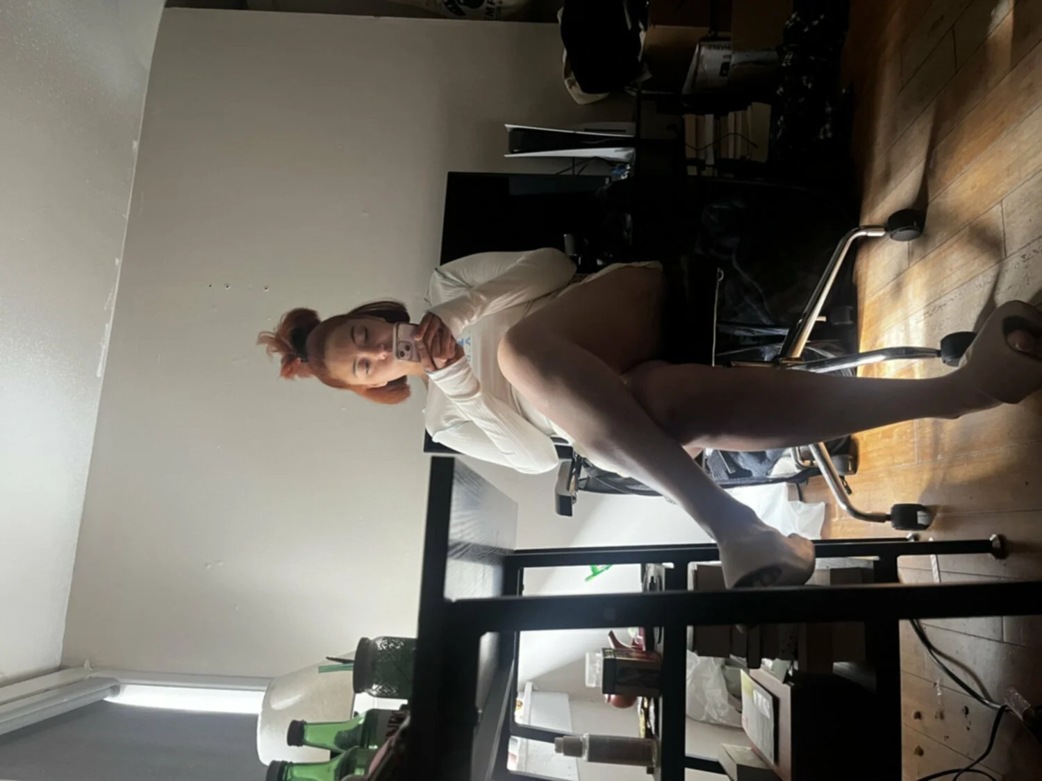Sydney the mixed light skin slut image 12