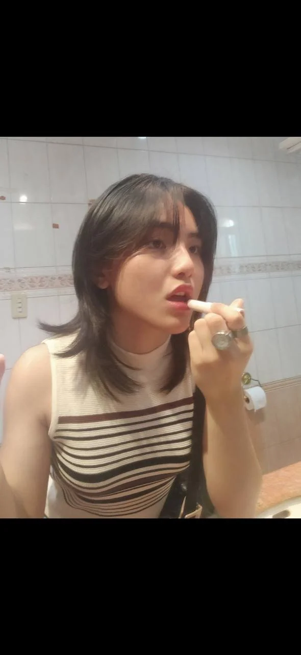 Cute Asian slut image 11