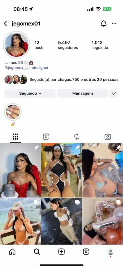 Baiana magrinha vazada cover image