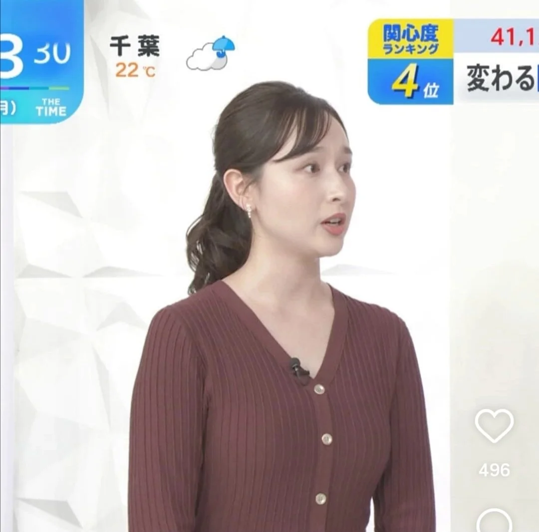 🔚Japanese　顔抜き　アナウンサー　宇賀神メグ　ソフトエロ　一発やりたい image 10