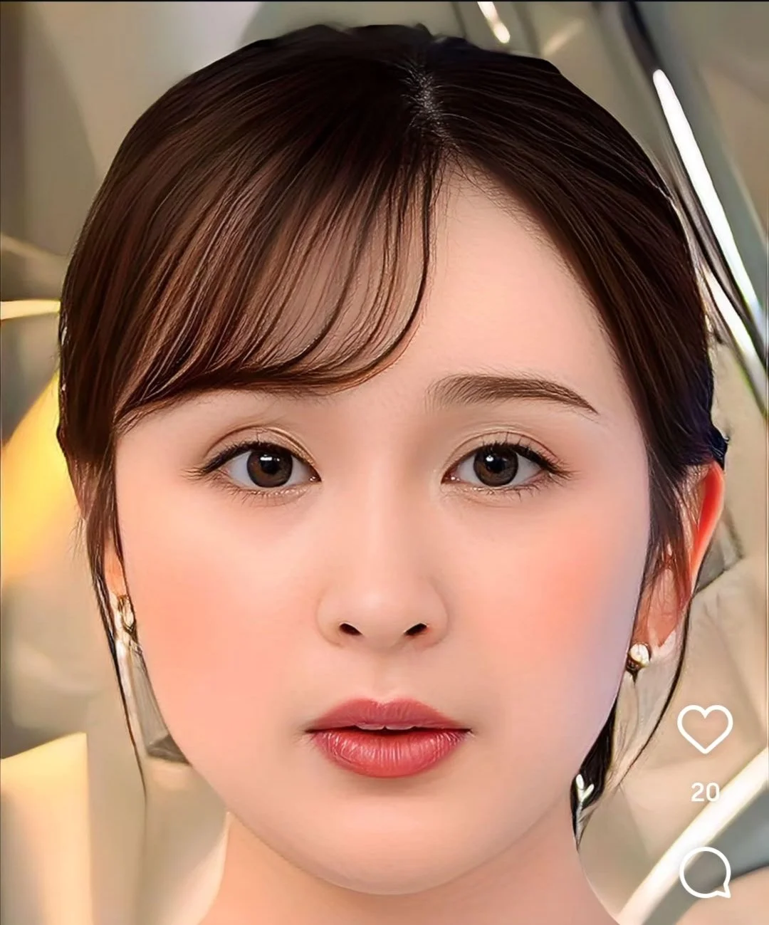 🔚Japanese　顔抜き　アナウンサー　宇賀神メグ　ソフトエロ　一発やりたい image 5