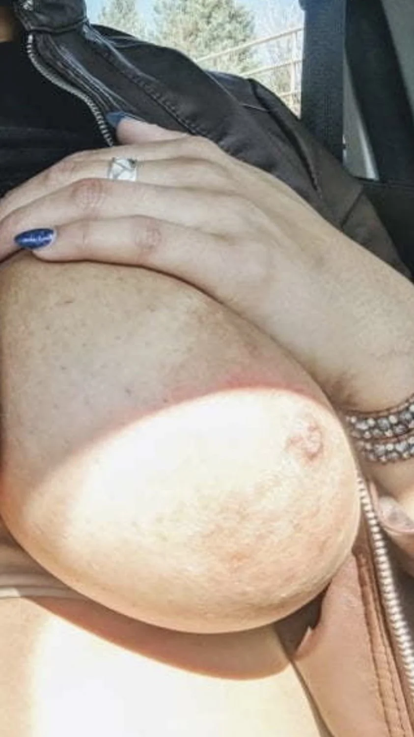 Guy shares his side pussy with us all. Cute smile on this whore and those titties 🤤🤤🤤 image 2