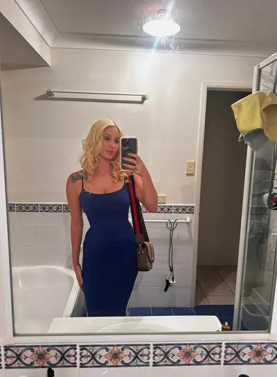 Do you like your blonde dressed up slutty and naughty cover image