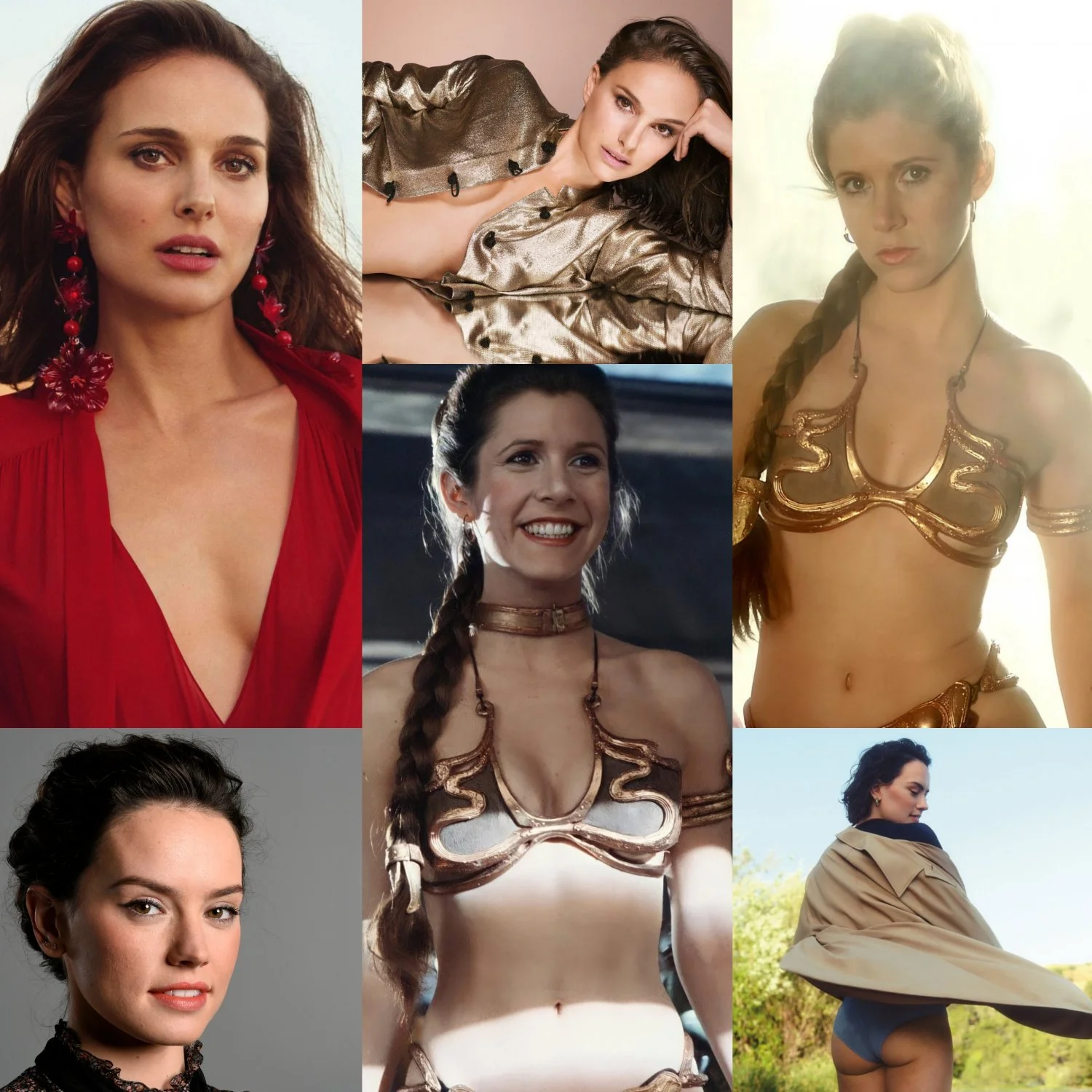 Carrie Fisher, Natalie Portman and Daisy Ridley (May the 4th) image 8