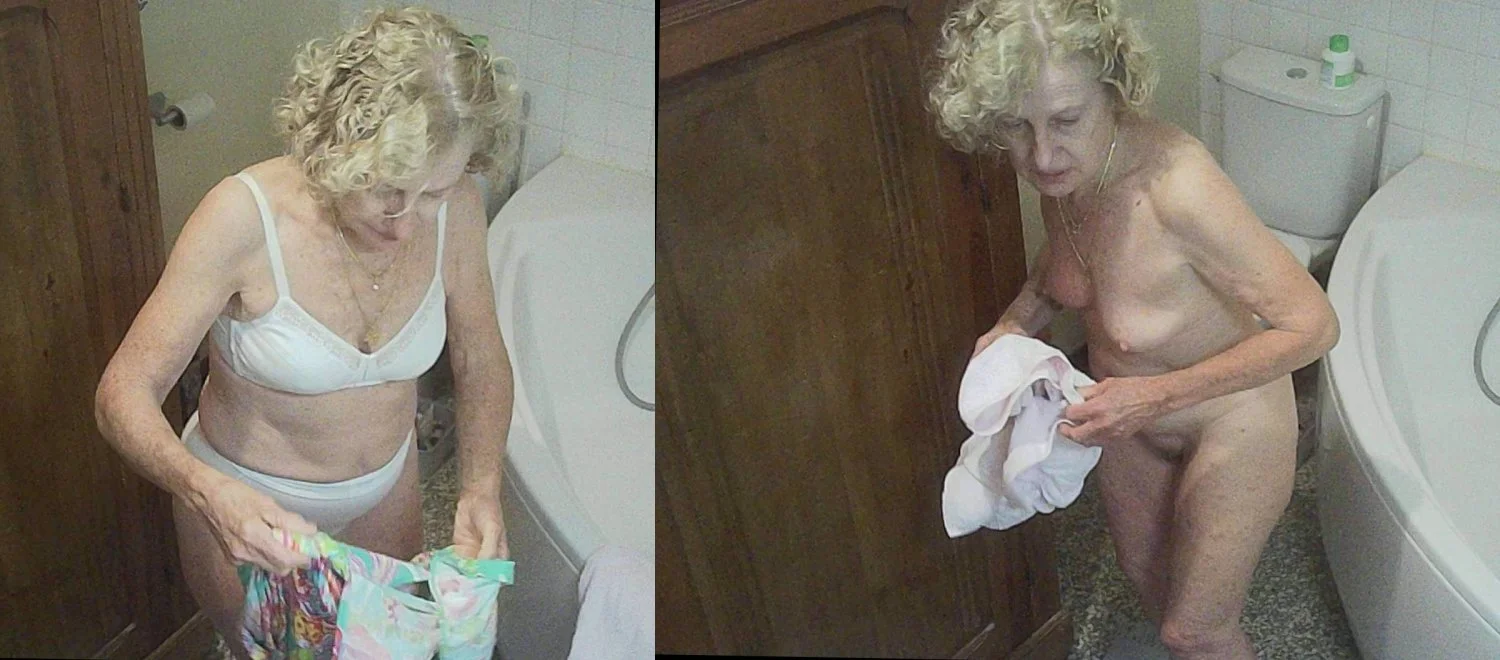 Some cheating granny nurse Solange's intimate collages image 1