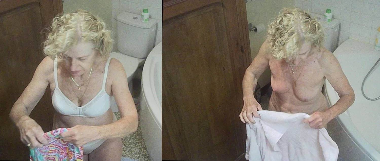 Some cheating granny nurse Solange's intimate collages image 3