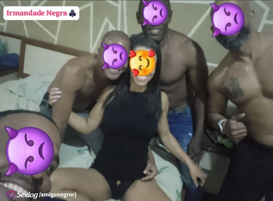 Mercenários Reunidos (IRMANDADE NEGRA). Cornos em desespero, vão jorrar porra grossa em litros nelas image 14
