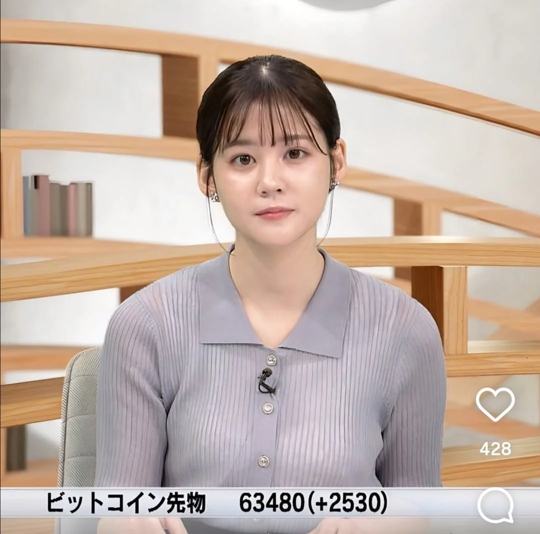 🔚Japanese　顔抜き　アナウンサー　中原みなみ　ソフトエロ　一発やりたい image 15