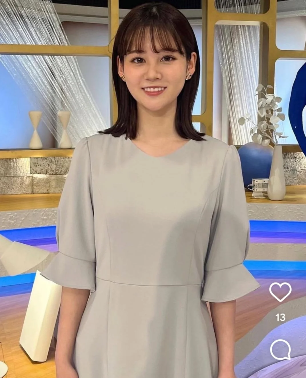 🔚Japanese　顔抜き　アナウンサー　中原みなみ　ソフトエロ　一発やりたい image 2