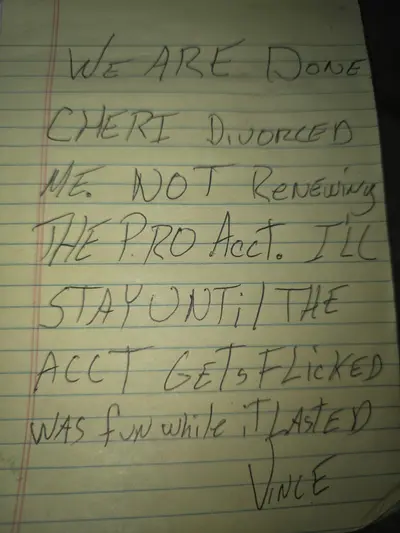 Oh No! Michigan Whore Cheri Divorced Vince! Part 1 cover image