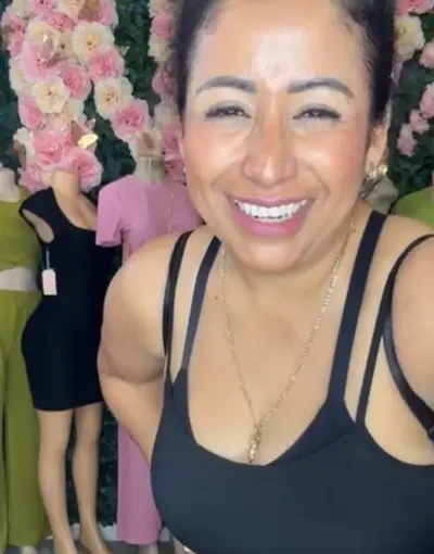 The Mexican milf bitch is live on FB let’s let her know we’re jerking to her cover image