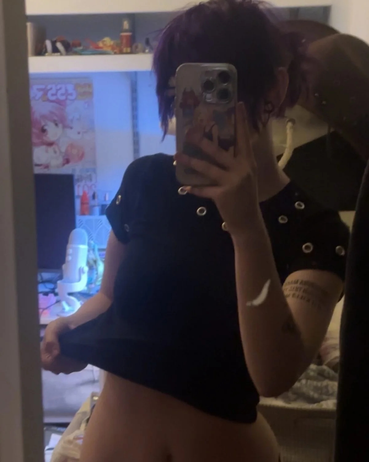 Emo girl Needs Cum - Alt Tiktok Whore LemurLu image 11