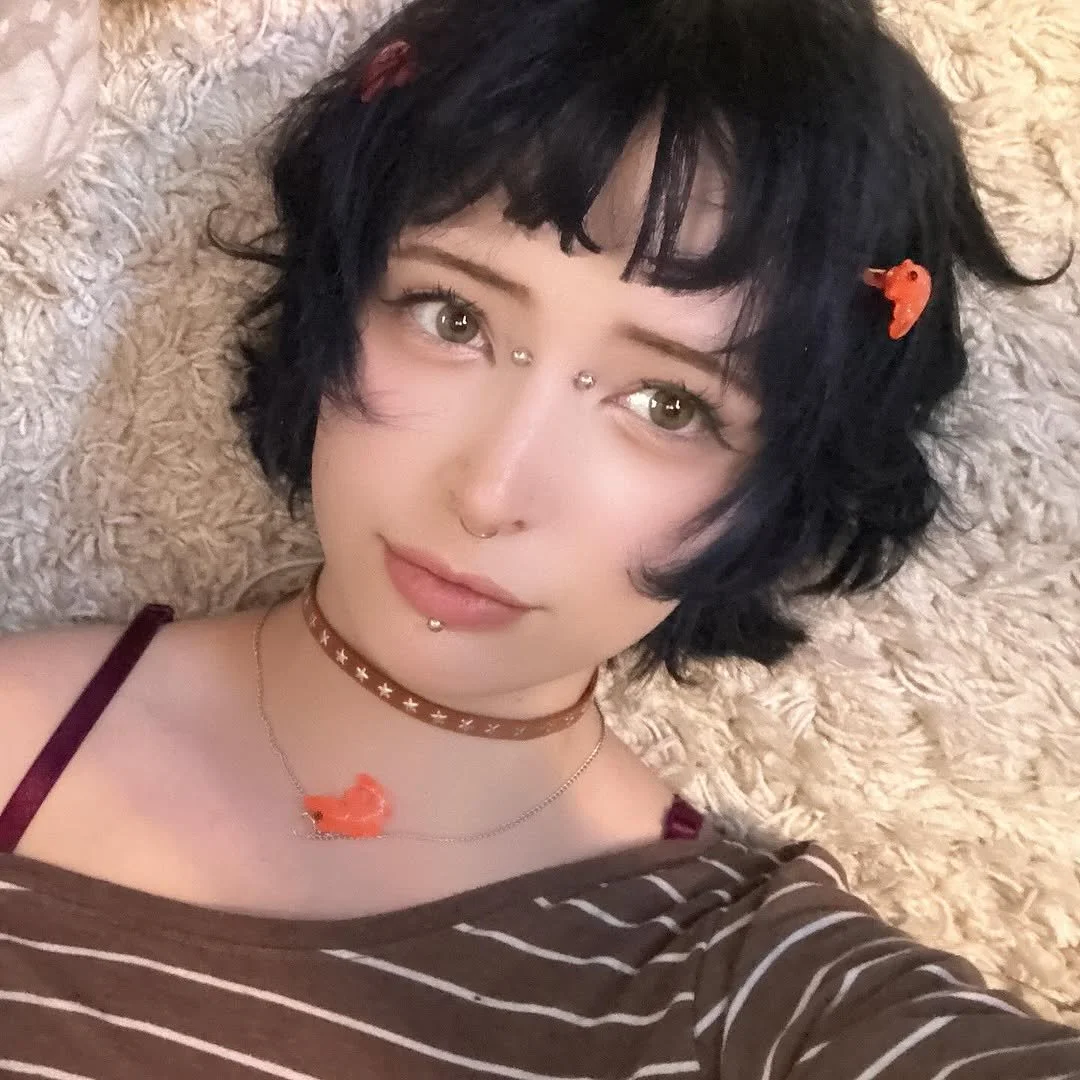 Emo girl Needs Cum - Alt Tiktok Whore LemurLu image 4