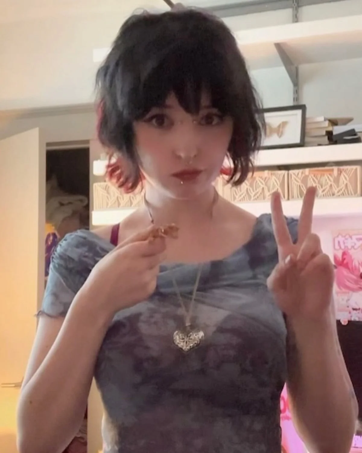 Emo girl Needs Cum - Alt Tiktok Whore LemurLu image 9