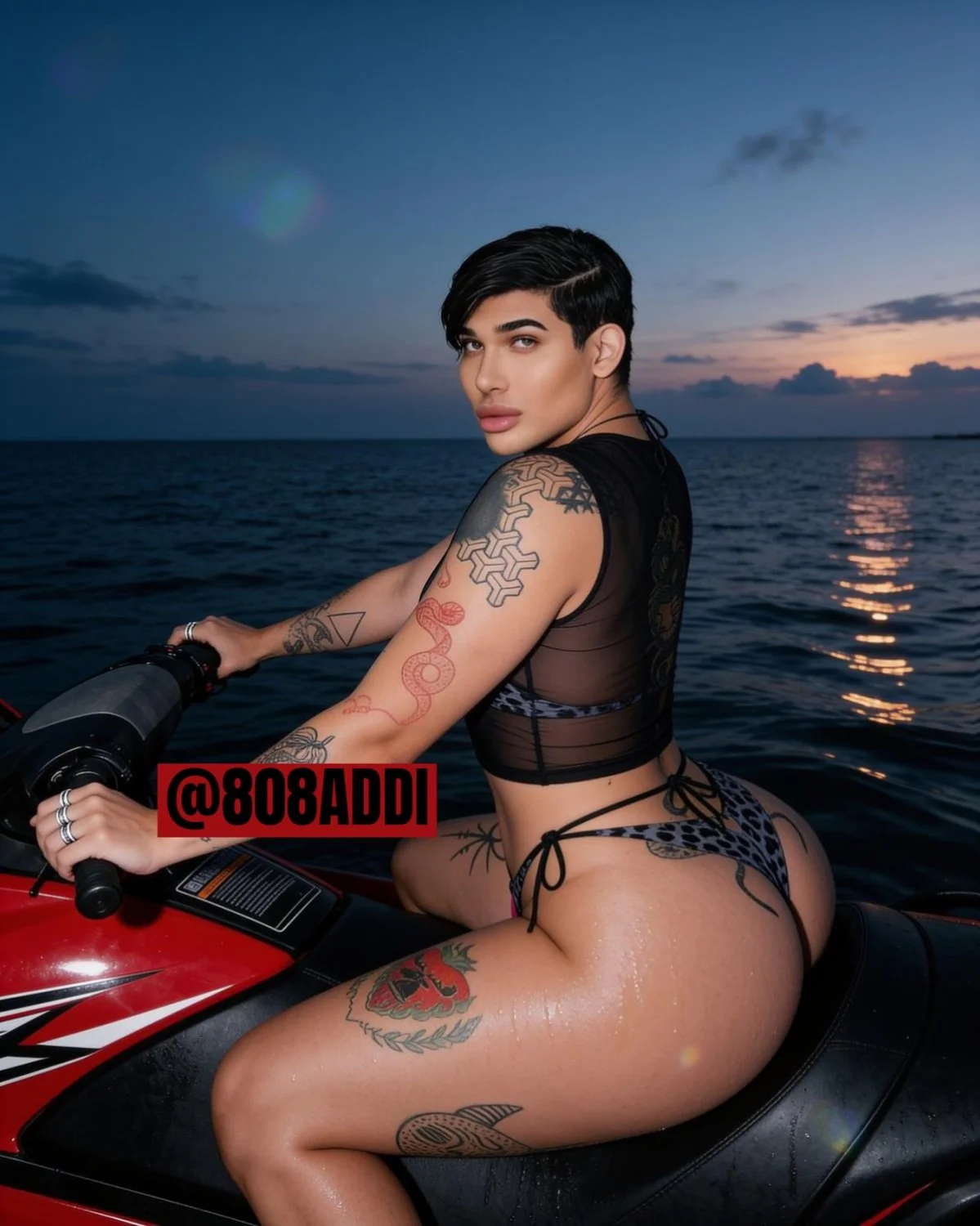 808ADDI 🇲🇽🇺🇸 LOVE THIS BIG ASS FEMBOY 🍑👙🍒👙🍆👙💋👙👠 image 25