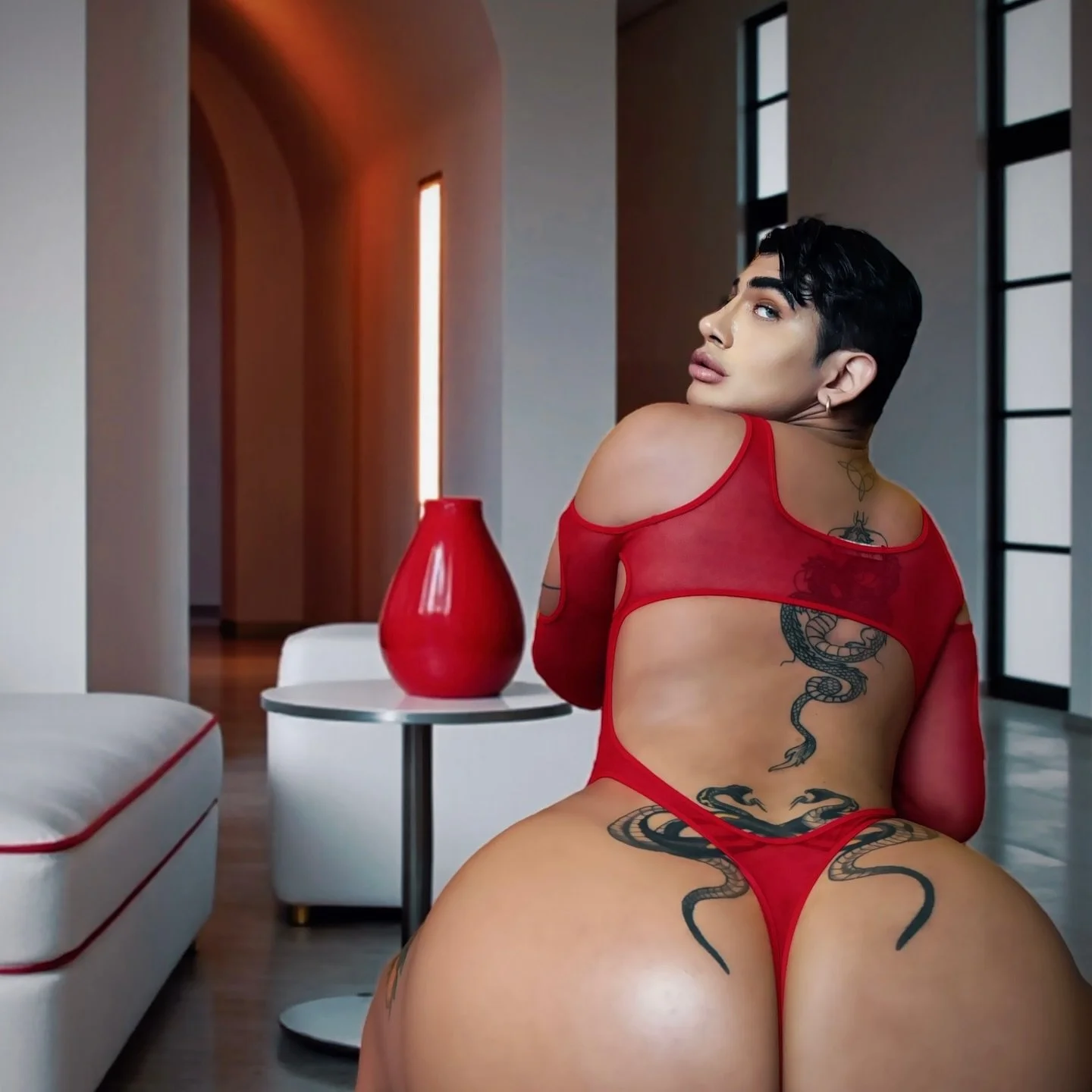 808ADDI 🇲🇽🇺🇸 LOVE THIS BIG ASS FEMBOY 🍑👙🍒👙🍆👙💋👙👠 image 44