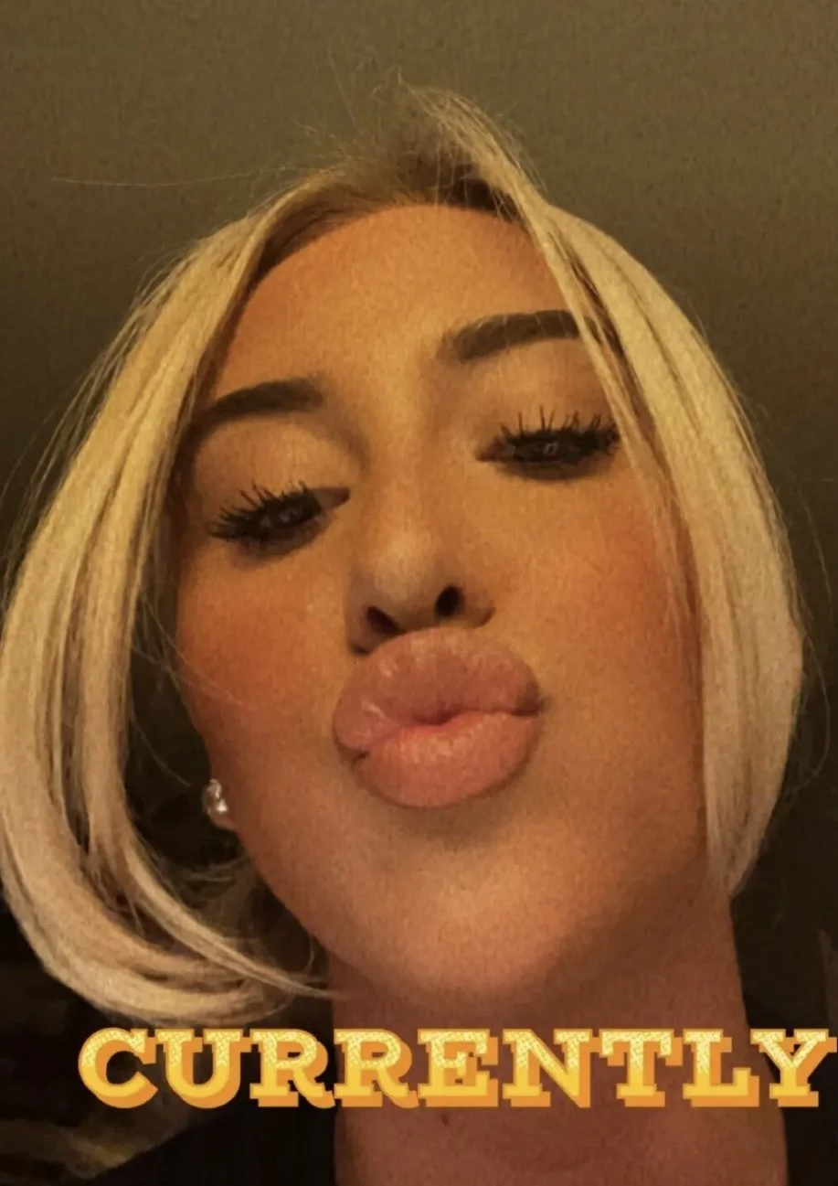 Sexy thick blonde teen baddie snap leaks image 7